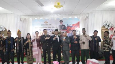 Sinergi Tanpa Batas, Pemkab Dairi Hadiri Upacara HUT Bhayangkara ke-80 di Mapolres Dairi
