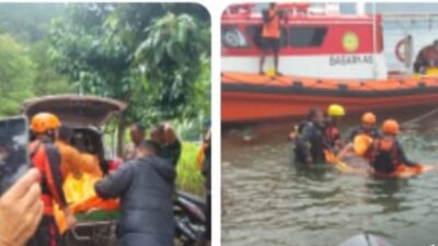 Tim Gabungan Basarnas, Polri, dan TNI Evakuasi Korban Tenggelam di Dairi dalam Kondisi Wafat