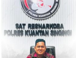 Kasatnarkoba Polres Kuansing Kembali Tegaskan Atlit Pacu Jalur Tidak Menggunakan Doping