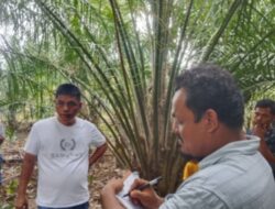 PENYIDIK DAN KUASA HUKUM TINJAU TKP PENEMUAN PARANG DALAM KASUS DUGAAN PEMBUNUHAN BOY SIMAMORA