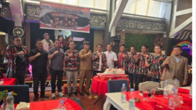RAYAKAN HUT PERTAMA, LASKAR MERAH PUTIH KABUPATEN DAIRI TEKAD SEMAKIN DEWASA DAN BERSINERGI BANGUN DAERAH