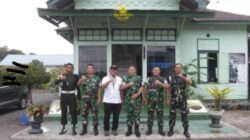 Wakil Bupati Dairi Bersilaturahmi dengan Dandenpom I/2 Sibolga