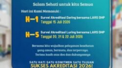 Menuju Akreditasi 2026, RSUD dr. Iskak Tulungagung Mantapkan Budaya Mutu dan Keselamatan Pasien