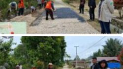 Pemkab Dairi Lakukan Pemeliharaan Jalan Jurusan Siarung arung – Tinombak Simbolon Kecamatan Parbuluan