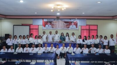 Vickner Sinaga Buka Pendidikan dan Pelatihan Calon Paskibraka Kabupaten Dairi
