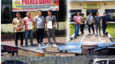 Ratusan Juta Kerugian! Bangunan Usaha Hancur, Rumah Dinas Bersejarah Juga Rata dengan Tanah  Laporan Resmi Masuk Polres Dairi