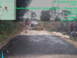 Pemeliharaan Jalan Jrs. Tanjung Beringin I–Barisan Nauli, Dukung Kelancaran Akses Masyarakat