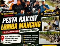 Pesta Rakyat Lomba Mancing Satu Hati Family Meriah, Ribuan Mata Tertuju Rebut Hadiah Utama