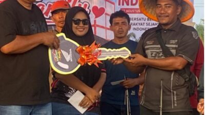 Tarik Lele 2,5 Kg, Supri Bawa Pulang Sepeda Motor di Lomba Mancing Kolam Satu Hati Family