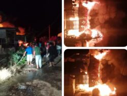 HEBAT! 7 RUMAH HANGUS TERBAKAR, 3 RUMAH DIRUSAK PAKSA  JIWA TERANCAM, SATU WARGA TUA MENINGGAL DUNIA