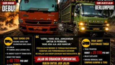 WARGA KUANSING BERSUARA: JALAN RAKYAT BUKAN JALAN PRODUKSI PERUSAHAAN