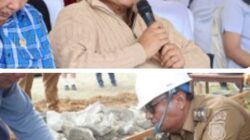 Bupati dan Wakil Bupati Dairi Hadiri Peletakan Batu Pertama, Pembangunan Gedung TK Negeri Pembina Sidikalang II Di Desa Kalang Simbara Di Mulai