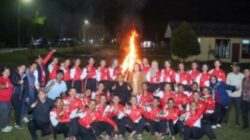 Usai Dikukuhkan, Bupati Dairi Vickner Sinaga Pimpin Renungan Suci Bersama Paskibraka