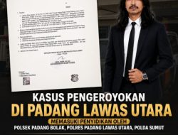 Muhammad Zulfahri Tanjung “Apresiasi Kinerja Kepolisian Republik Indonesia” Yang Sigap Dan Responsif Menindak lanjuti Laporan Masyarakat