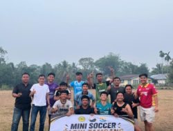 Banjar Baruah FC Juara Turnamen Mini Soccer KKN UMRI usai Bungkam Tuan Rumah