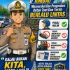 Satlantas Polres Binjai Himbau Masyarakat Taat Berlalu Lintas Untuk Ciptakan Keamanan Dan Ketertiban Di Jalan Raya