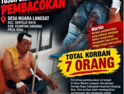 Martin Nyaris Kehilangan Tangan, Tujuh Orang Jadi Korban Pembacokan di Muara Langsat