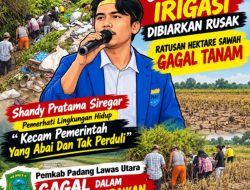 Dibiarkan Rusak Bertahun-tahun, Irigasi LK I Pasar Gunung Tua Diperbaiki Petani Pakai Dana Swadaya