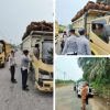 Tegakkan Keselamatan Lalu Lintas, Camat Sentajo Raya Imbau Pengusaha Angkutan TBS Patuhi Aturan Muatan