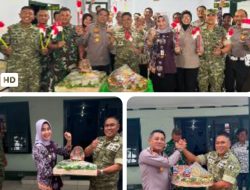 Kejutan Manis di Mako Koramil Dau, Potret Kekompakan TNI, Polri, dan Pemerintah Kecamatan