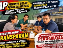 AP Meminta Gelar Perkara Khusus Penganiayaan Di Padang Lawas Utara” Muhammad Zulfahri Tanjung Menunggu Momen Tersebut