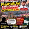 Sorotan Publik: Pasar Malam di Desa Sukaraja Tetap Beroperasi Saat Kabut Asap Menyelimuti Kuansing
