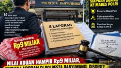 Minta Kepastian Hukum Soal Aduan Rp8,9 M, Tim Kuasa Hukum Desak Polresta Banyuwangi Transparan