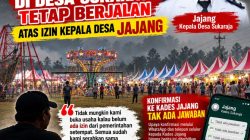 Dikepung Asap Pekat, Pasar Malam di Sukaraja Tetap Beroperasi, Izin Kades Jajang Dipertanyakan