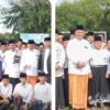 Lautan Putih di Lapangan Limuno: Plt Bupati H. Muklisin Pimpin Upacara Hari Santri Nasional 2026 di Kuansing